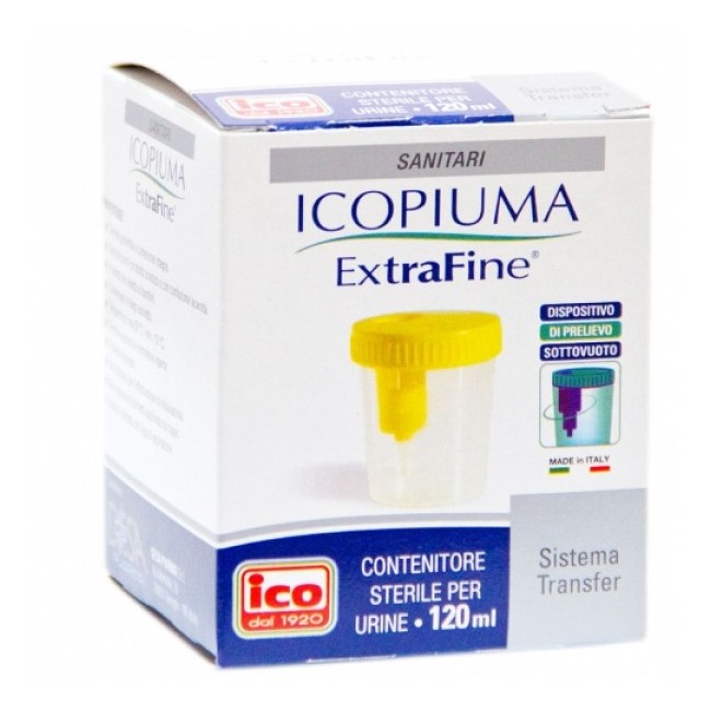 Icopiuma extrafine contenitore sterile per urine 120ml