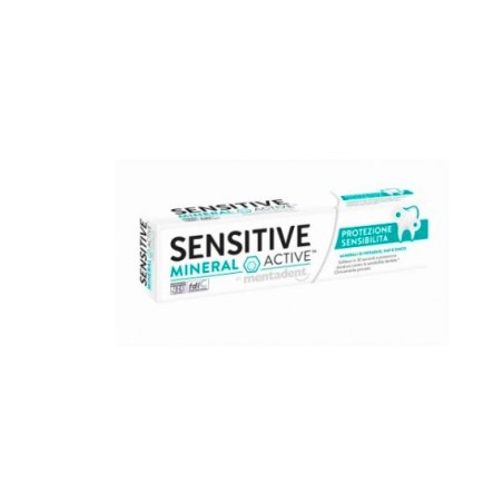 Mentadent sensitive mineral active dentifricio denti sensibli 75 ml