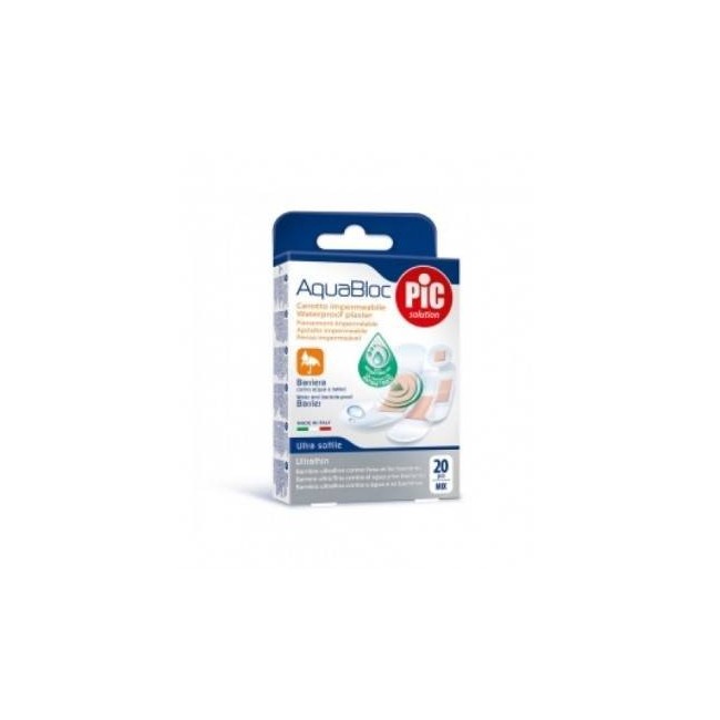 Pic Solutions Aquabloc mix 40 cerotti impermeabili Pic Solutions Aquabloc mix 40 cerotti impermeabili