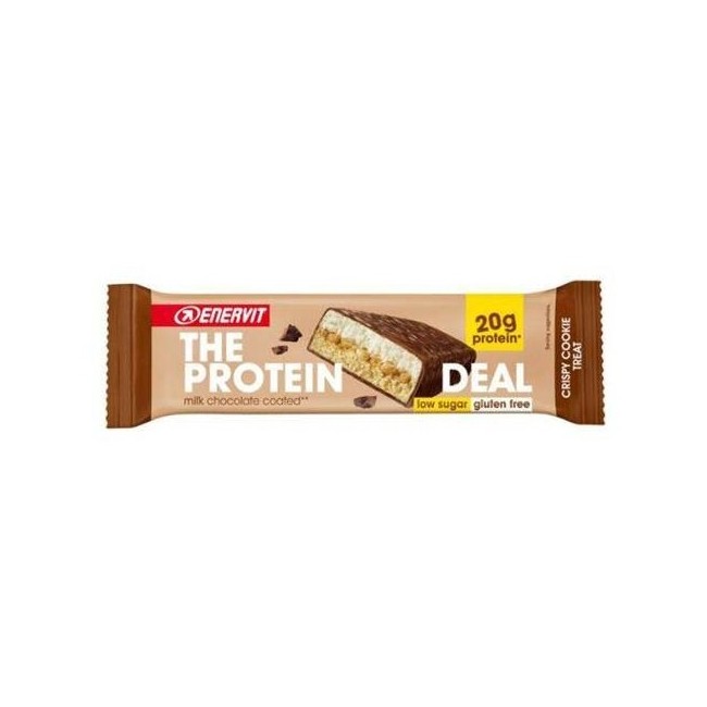 Enervit The Protein Deal barretta Crispy cookie 1 pezzo Enervit The Protein Deal barretta Crispy cookie 1 pezzo