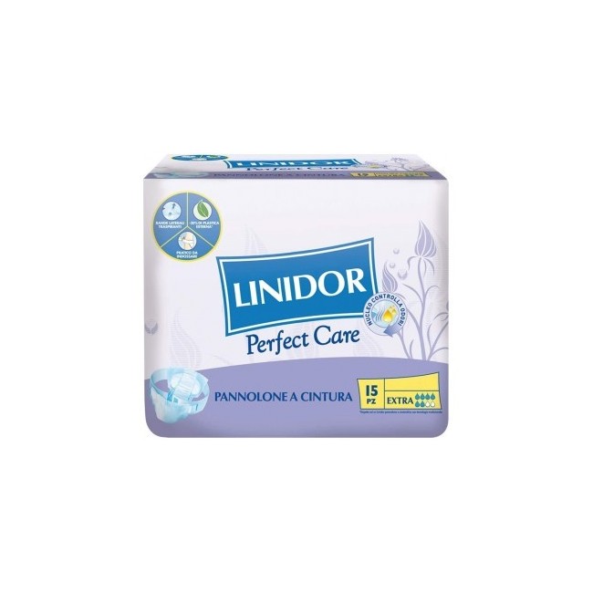 Fater Pannolone Linidor Perfect Care Extra A Cintura Mm 15 Pezzi Fater Pannolone Linidor Perfect Care Extra A Cintura Mm 15 Pezzi