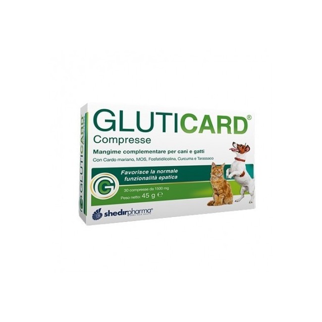 Shedir farma Gluticard integratore 30 compresse divisibili Shedir farma Gluticard integratore 30 compresse divisibili