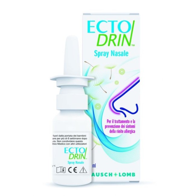 Ectodrin Spray Nasale Rinite Allergica per Adulti e Bambini 20 Ml Ectodrin Spray Nasale Rinite Allergica per Adulti e Bambini 20 Ml
