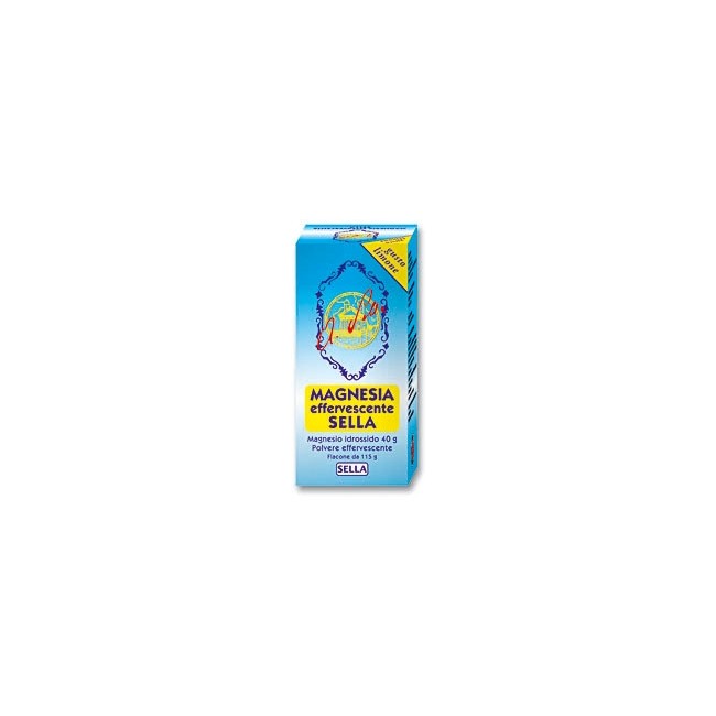 Magnesia Effervescente Sella Limone 115g