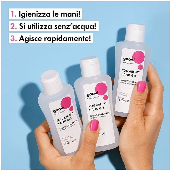 Goovi gel igienizzante per le mani 100ml Goovi gel igienizzante per le mani 100ml