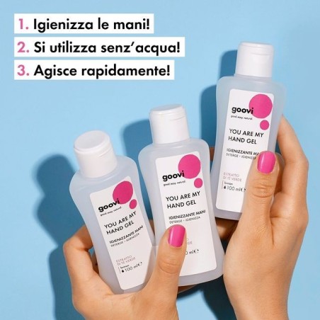 Goovi gel igienizzante per le mani 100ml Goovi gel igienizzante per le mani 100ml