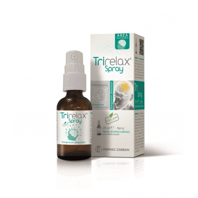 Farmac zabban Trirelax spray con melatonina 20ml Farmac zabban Trirelax spray con melatonina 20ml