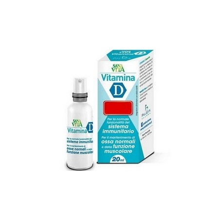 Sanavita vitamina d spray di Colecalciferolo 20 ml