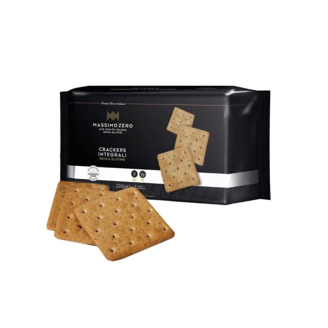 Massimo Zero Crackers Integrali 200 G Massimo Zero Crackers Integrali 200 G