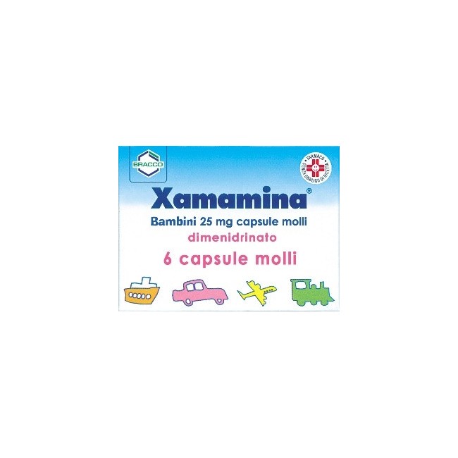 Xamamina* Bambini 6 Capsule 25mg
