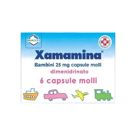 Xamamina* Bambini 6 Capsule 25mg