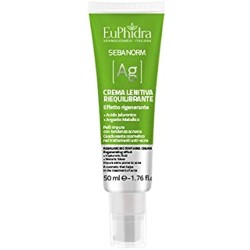 Euphidra sebanorm ag crema lenitiva pelle acneica 50ml