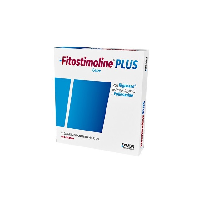 Fitostimoline Plus 10 Garze Cicatrizzanti 10 X 10 cm Fitostimoline Plus 10 Garze Cicatrizzanti 10 X 10 cm