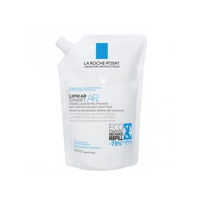 La Roche-Posay Lipikar Syndet AP+ creme lavante refill 400ml La Roche-Posay Lipikar Syndet AP+ creme lavante refill 400ml