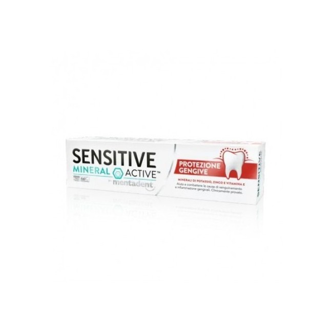 Mentadent sensitive mineral active dentifricio 75 ml
