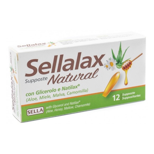 Sella Sellalax natural dispositivo medico 12 supposte Sella Sellalax natural dispositivo medico 12 supposte