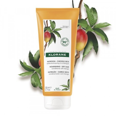 Klorane balsamo burro mango capelli fragili 200 ml