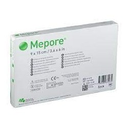 Molnlycke Health Care Medicazione Adesiva TNT Mepore 9x15cm 5 Pezzi