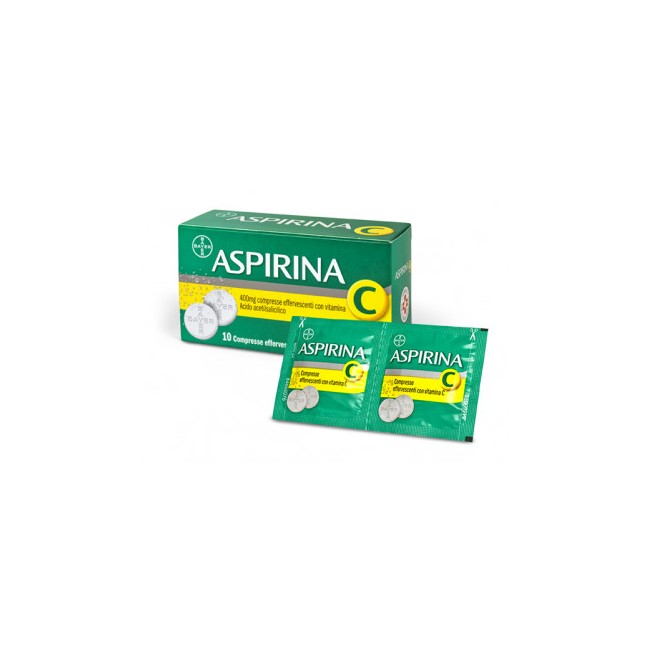 Aspirina C*10 Compresse Effervescenti 400+240mg