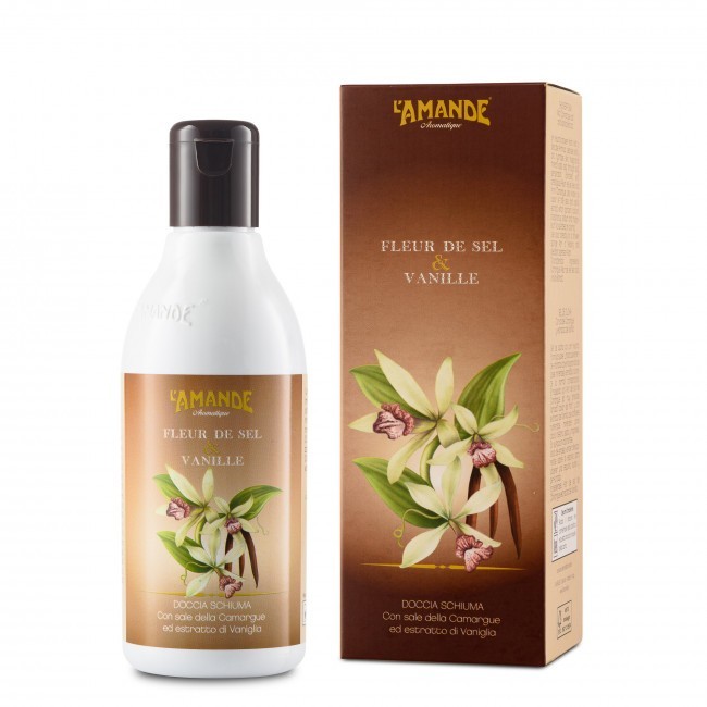 L'amande Fleur De Sel & Vanille Doccia Schiuma 250 Ml