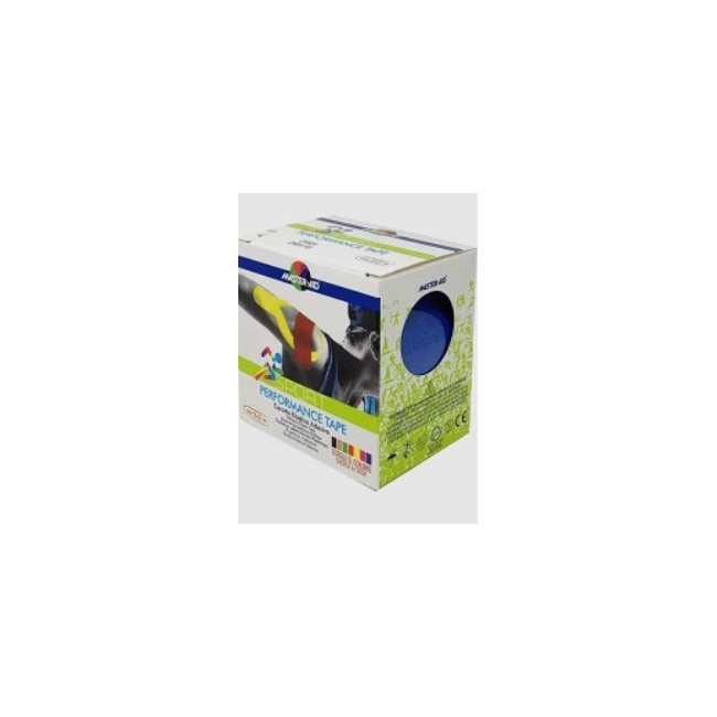 Pietrasanta Pharma Master-aid Sport Perform Blu Taping Neuromuscolare 5 X 500 Cm Pietrasanta Pharma Master-aid Sport Perform Blu Taping Neuromuscolare 5 X 500 Cm