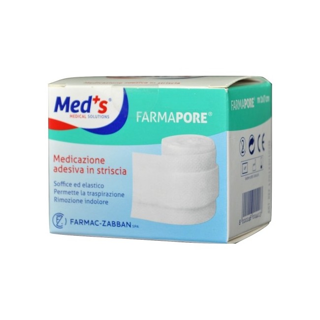 Farmac-zabban Meds Pore Medicazione Adesiva 1mx4cm Farmac-zabban Meds Pore Medicazione Adesiva 1mx4cm