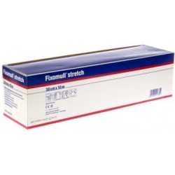 Bsn Medical Fascia Autoadesiva Ipoallergenica Fissaggio Cateteri Fixomull Stretch. Supporto In Poliestere Non Tessuto Bianco, Ma
