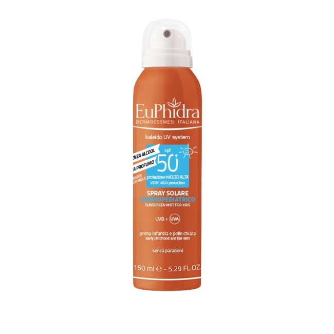 Euphidra Spray Solare Dermopediatrico 50 Spf 150 ml Euphidra Spray Solare Dermopediatrico 50 Spf 150 ml