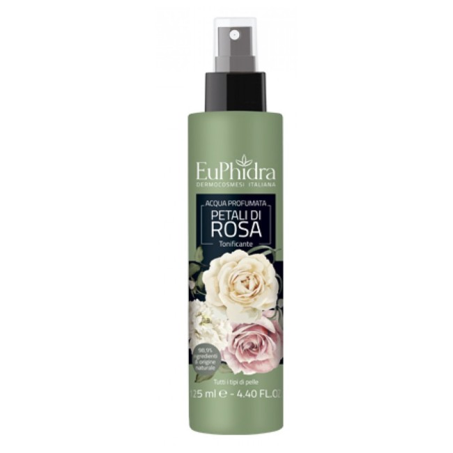 Euphidra acqua profumata petali di rosa spray 125 ml Euphidra acqua profumata petali di rosa spray 125 ml