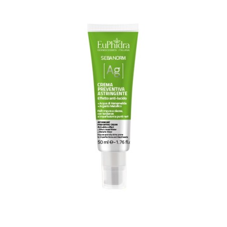 Euphidra Sebanorm Ag Crema Preventiva pelle grassa 50ml