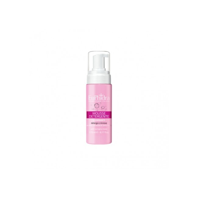 Euphidra Mousse Detergente viso Illuminante 175ml Euphidra Mousse Detergente viso Illuminante 175ml