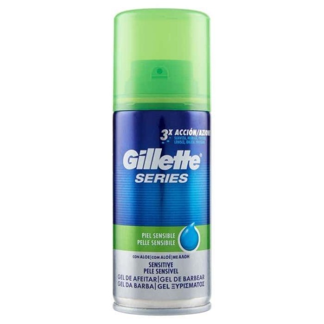 Gilette Series Gel Barba Pelli Sensibili 75ml