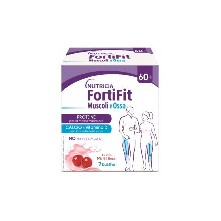 Nutricia Fortifit Muscoli e Ossa integratore 7 bustine