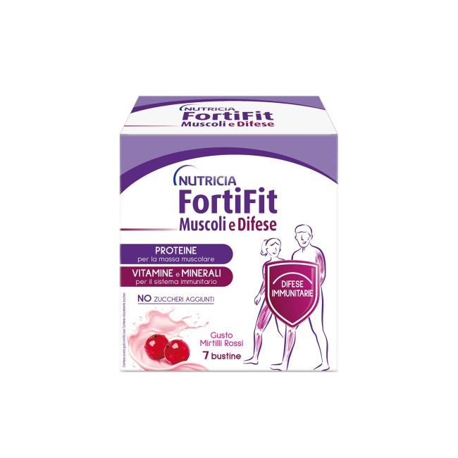 Fortifit muscoli e difese mirtillo integratore 7 bustine Fortifit muscoli e difese mirtillo integratore 7 bustine