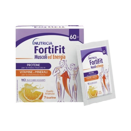 Nutricia Fortifit muscoli ed energia integratore 7 bustine Nutricia Fortifit muscoli ed energia integratore 7 bustine