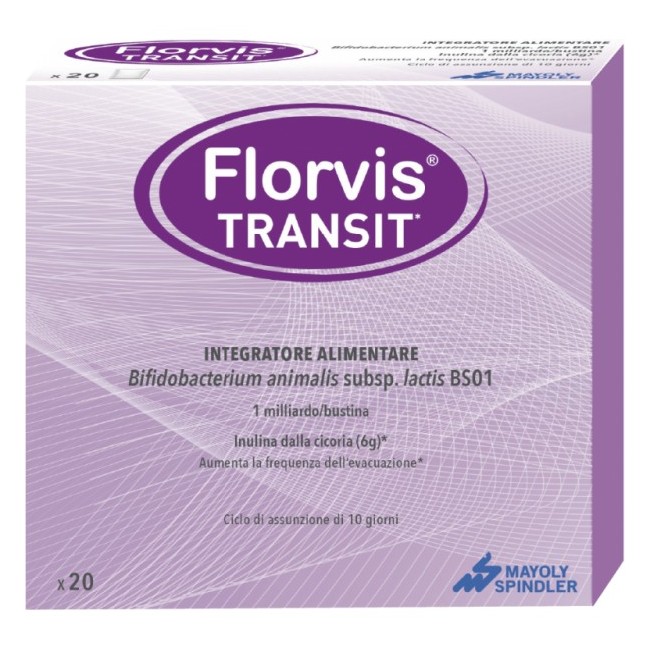 Mayoly Florvis transit sospensione orale 20 bustine