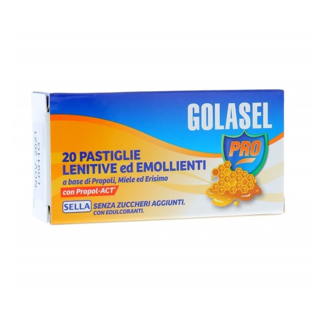 Sella Golasel pro integratore 20 pastiglie miele Sella Golasel pro integratore 20 pastiglie miele
