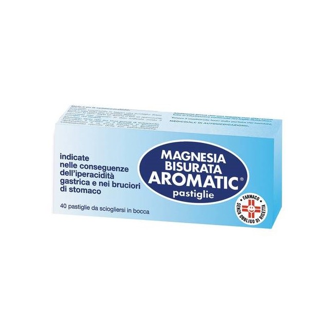 Magnesia Bisurata Aromatic* 40 Pastiglie