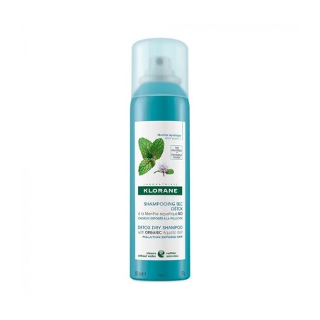 Klorane shampoo secco menta per tutti i tipi di capelli 150 ml