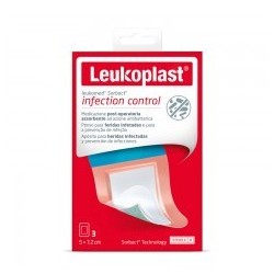 Leukomed Sorbact Cerotti Assorbenti 5 x 7,2cm 3 pezzi