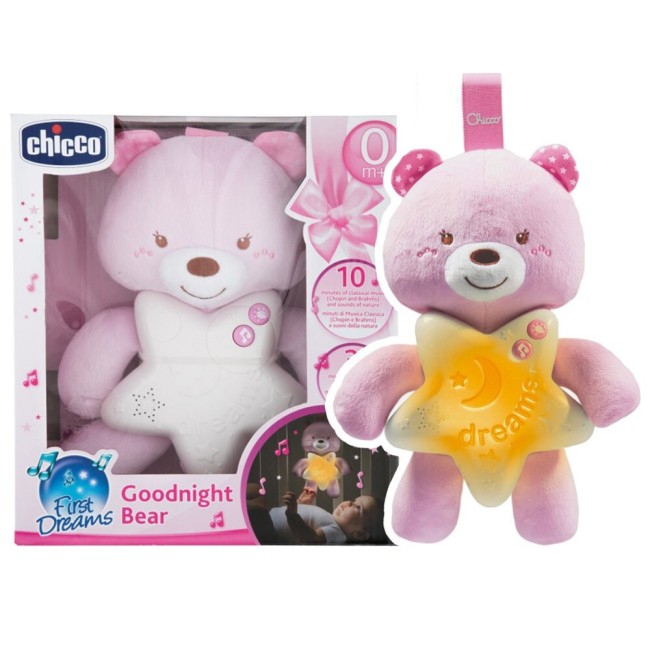 Chicco gioco first dreams orsetto rosa per bambini da mesi