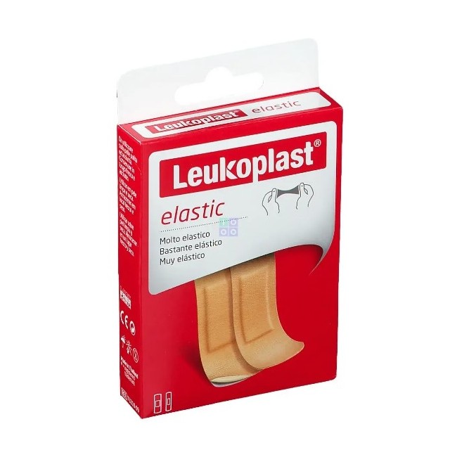 Leukoplast elastic cerotti 20 pezzi assortiti 2 formati Leukoplast elastic cerotti 20 pezzi assortiti 2 formati