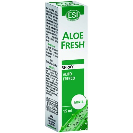 Esi Aloe Fresh Spray Deodorante Alito Menta Forte 15 Ml Esi Aloe Fresh Spray Deodorante Alito Menta Forte 15 Ml