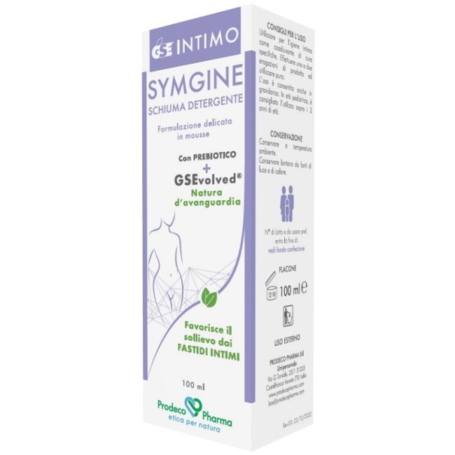 Prodeco Pharma Gse Intimo Symgine Schiuma Detergente 100 Ml Prodeco Pharma Gse Intimo Symgine Schiuma Detergente 100 Ml