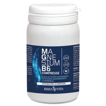 Erba Vita Group Magnesium B6 integratore 60 Compresse Erba Vita Group Magnesium B6 integratore 60 Compresse