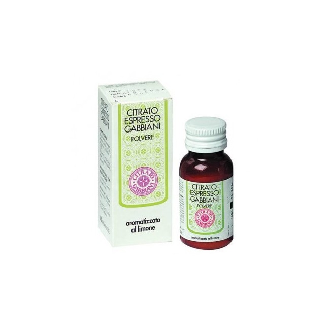 Citrato Espresso Gabbiani Polvere Effervescente 43g Limone