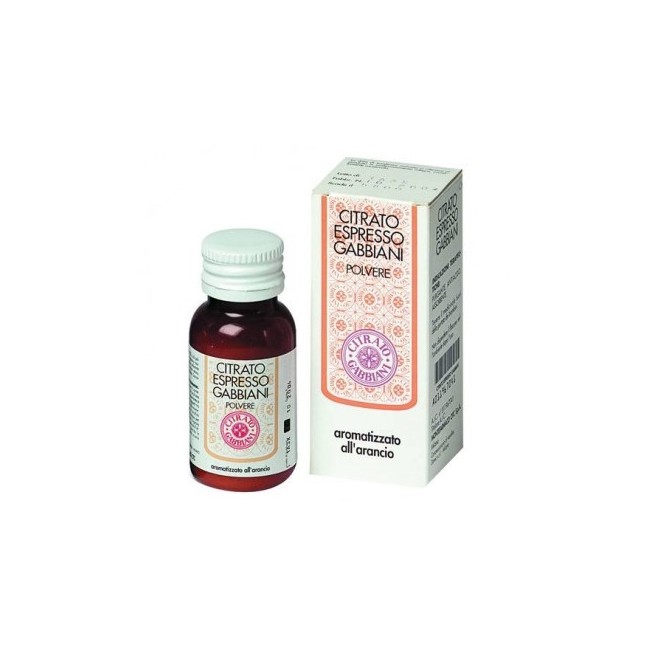 Citrato Espresso Gabbiani Polvere Effervescente 43g Arancia Citrato Espresso Gabbiani Polvere Effervescente 43g Arancia