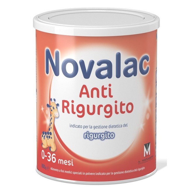 Menarini Novalac Anti Rigurgito polvere 800 G da 0 a 36 mesi Menarini Novalac Anti Rigurgito polvere 800 G da 0 a 36 mesi