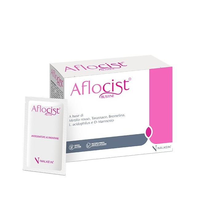Nalkein pharma Aflocist 14 Buste integratore per la cistite Nalkein pharma Aflocist 14 Buste integratore per la cistite