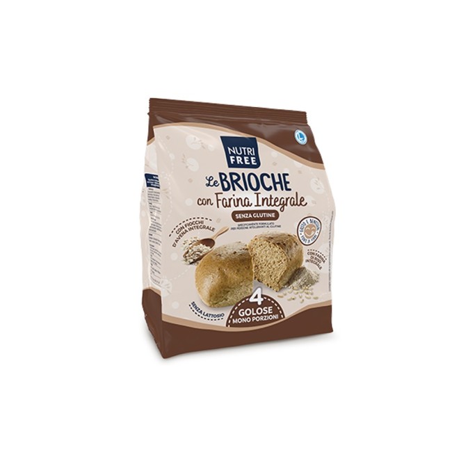 Nutrifree Le brioche con farina integrale 4 pezzi Nutrifree Le brioche con farina integrale 4 pezzi